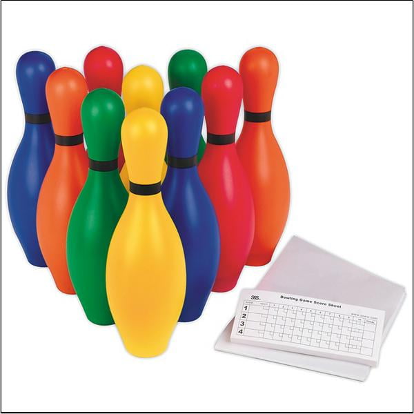 Spectrum Rainbow Bowling Pin Set - Walmart.com - Walmart.com