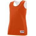 thumbnail image 2 of Ladies Reversible Wicking Tank Xl Orange/White, 2 of 5