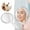 Clear, variant on Hand Held Magnifying Mirror Makeup - Double Sided 1X 3X Magnifying Round Handheld Cosmetic Mirror with Handle Travel Portable Beauty Mirror for Daily Use Lightweight Vanity Tool Clear Finish