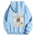 thumbnail image 3 of In My Football Mom Era Hoodies for Women Fall Winter Long Sleeve Graphic Hooded Sweatshirt with Pockets Pullover Tops, 3 of 5