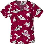 Dalmation Fun V-neck Top