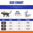 thumbnail image 2 of Cat Cone Collar Soft Comfortable Waterproof Recovery Cone After Surgery to Stop Licking and Scratch, Plastic Kittens Elizabeth Head/Neck Cone, 2 of 7