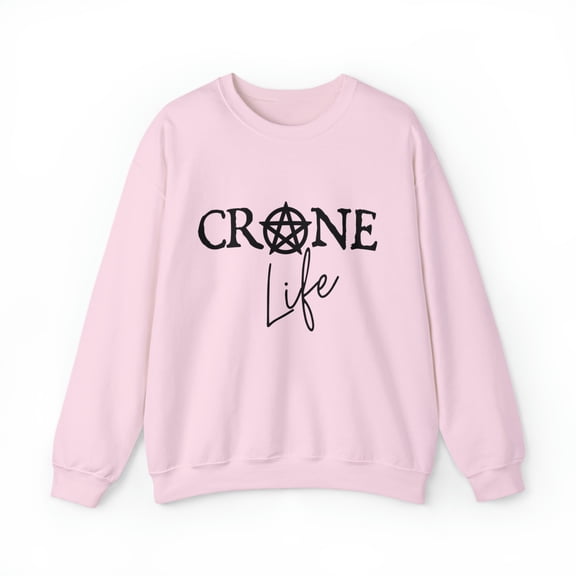 Gildan 18000 Crone Life Sweatshirt, Witch Maiden Mother Crone Sweatshirt