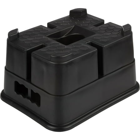 Stalwart Trailer Jack Block - RV Leveling Jack Stand with 15,000lb Capacity