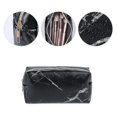 thumbnail image 5 of Bolsa de maquillaje de 3 piezas, bolsa de aseo, bolsa de cosméticos portátil, organizador, 5 of 5