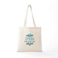 thumbnail image 5 of CafePress - Opera Heart Happy Tote Bag - Unisex Canvas Tote Bag, Beige, 1-Piece, 5 of 6