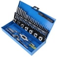 thumbnail image 3 of Tap And Die Set, 32pcs Tap And Die Kit Screw Die Set, For Metalworking Threading, 3 of 8