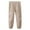 Beige, variant on Spazoro Boys Cargo Pants, Solid Color Baggy Cotton Elastic Waist Multi-Pockets Casual Jogger for Boys Beige Size 7-8T