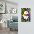 thumbnail image 5 of DouZhe 1-Gang Duplex Outlet Cover, Funny Cute Colourful Monsters Decorative Wall Plates, 5 of 7