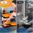 thumbnail image 5 of 10-Hole Poultry Nesting Box with Bracket & Egg Collection Tray, Chicken Laying Box with Ventilation Design for Hens & Ducks, Ideal for Backyard Coops and Small Farms, 5 of 9
