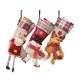 thumbnail image 1 of Medias de Navidad, Juego de 3 Medias de Navidad Personalizadas de Navidad, Medias de Navidad para Colgar el Árbol de la Chimenea del Muñeco de Nieve del Reno de Papá Noel para la Decoración de Navidad kaili Sencillez, 1 of 5