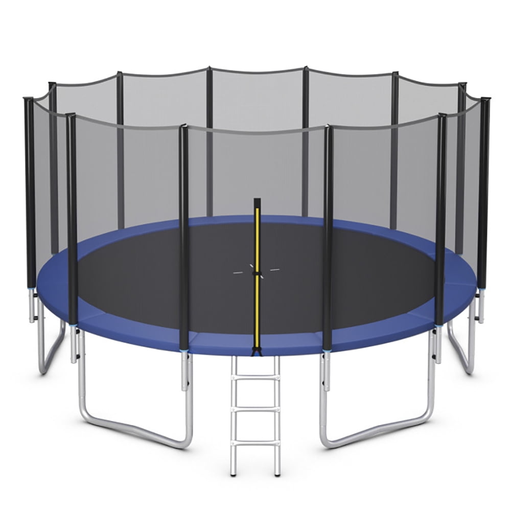 Aimee Lii 16 Feet Outdoor Trampoline Bounce Combo with Safety Closure Net Ladder, Outdoor Trampoline for Kids Aimee Lii 16 Feet Outdoor Trampoline Bounce Combo with Safety Closure Net Ladder, Outdoor Trampoline for Kids