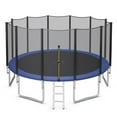 thumbnail image 2 of Spaco 8/10/12/14/15/16 Feet Outdoor Trampoline Bounce Combo with Safety Closure Net Ladder-16 ft, Trampoline Outdoor, Great Mini Trampoline for Indoor/Garden Workout, 2 of 9