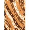 thumbnail image 1 of Ahgly Company Indoor Rectangle Animal Orange Modern Area Rugs, 2' x 3', 1 of 4