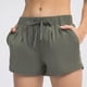 thumbnail image 2 of Pantalones cortos de entrenamiento informales, sueltos y transpirables, cortos de Yoga con cordón elástico para mujer, para correr, 2 of 7