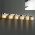 thumbnail image 3 of Justice Design Group Cld-8926-30 Clouds 6 Light Vanity Light - Black, 3 of 3