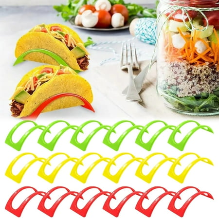 

Mexican Holder Set 3 Colors 3 Pieces Per Color Total 18 Pieces Unique Stand For Tortilla Chips And More Durable And Versatile Kitchen Accessory