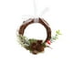 thumbnail image 2 of mfyjkho Mini corona de Navidad con forma de bastón para colgar en la puerta, decoración navideña de plástico, pequeños adornos, incluye 6 piezas, 2 of 6