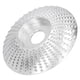 thumbnail image 3 of Disco abrasivo para amoladora angular, disco abrasivo para lijado de madera de carburo, disco moldeador de madera, muela abrasiva para amoladora angular, resistente y resistente, 3 of 8