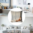 thumbnail image 3 of fox snowy forest birds linen toss pillowcase decoration pillowcase gifting preferred 18x18 inch cushion cover sofa pillowcase sofa bedroom living room car, 3 of 8