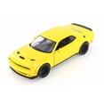thumbnail image 1 of 2018 Dodge Challenger SRT Hellcat Widebody Hardtop, Yellow - Showcasts 79350/16D - 1/24 scale Diecast Model Toy Car (Brand New but NO BOX), 1 of 3