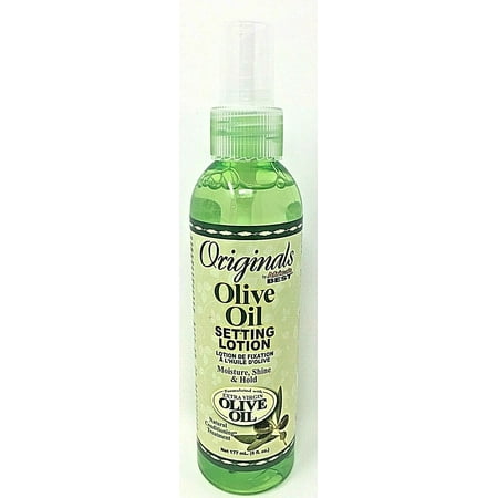 Africa's Best Originals Olive Oil Setting Lotion Extra Virgin 6 oz Pack of