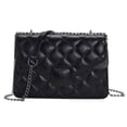 thumbnail image 1 of Bolso de hombro tipo bandolera con cadena rombal y textura de Joker para mujer, moda de ocio, para ir al trabajo, 1 of 5