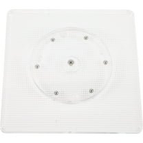 Houderco Round Acrylic Rotating Turntable 1Pack for Cake Decorating 15x0.39in