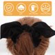 thumbnail image 3 of 10 gomas elásticas para el pelo con forma de orejas de conejo, accesorios para el pelo para mujer, 3 of 5