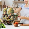 thumbnail image 3 of Yuyamidu Chicken Blender Cover with Top Handle Sunflower Coffee Maker Cover Dust-Proof Kitchen Appliance Decorative Cover Rooster Blender Juicer Food Processor, 3 of 6