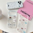 thumbnail image 5 of Phone Case for iPhone 17 Pro Max,Anti-drop,Scratch-resistant,Cute TPU Clear Phone Cover with Cartoon Pattern for Women Gift, 5 of 8
