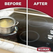 Weiman Cooktop Cleaner for Daily Use (2 Pack) Streak Free, Residue Free, Non-Abrasive Formula - 22 fl oz w/ Micro Fiber Towel