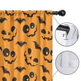 thumbnail image 4 of Blackout Kids Curtains,Pumpkin Bat Halloween Pattern Childrens Insulated Curtains Set Of 2,Bedroom Essentials,Toddler Room Decor 52x63in(132x160cm), 4 of 5