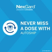 NexGard Chew for Dogs 4-10 lbs.