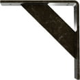 thumbnail image 4 of Ekena Millwork 2"W x 8"D x 8"H Traditional Steel Bracket, Antiqued Warm Silver, 4 of 13
