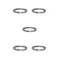 thumbnail image 1 of Wweixi Unique Fashionable Beaded Cross Bracelets For Trendsetters Comfortable To Wear stripe 5Set, 1 of 6