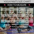 thumbnail image 2 of SHAPERIN Women Scrunch Butt Leggings High Waist Lifting Yoga Pants Tummy Control Workout Tights, 2 of 6