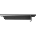 thumbnail image 4 of Ekena Millwork 3"W x 12"D x 2"H Heaton Hidden Support Steel Bracket w/ 8" Support Depth, Hammered Silver, 4 of 11