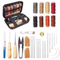 thumbnail image 1 of Ensemble d'Outils en Cuir d'Emballage 32 Pièces-Zipper, 1 of 5