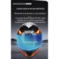 thumbnail image 3 of Casco Para Moto Integral Negro Certificado Dot regalo Mica, 3 of 8