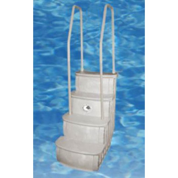 main access smart step and ladder system above ground swimming pool 30303