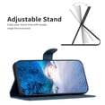 thumbnail image 2 of for Samsung Galaxy A42 5G Wallet Case, PU Leather Flip Folio Case with Card Holders Magnetic Closure Folding Adjustable Kickstand Vintage Phone Cover for Samsung Galaxy A42 5G, Blue, 2 of 7