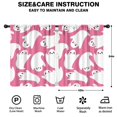 thumbnail image 2 of Blackout Kids Curtains,Cute Ghost Halloween Pattern Childrens Insulated Curtains Set Of 2,Bedroom Essentials,Toddler Room Decor 42"x54", 2 of 5