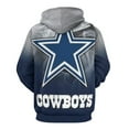 thumbnail image 3 of Football Cowboys 3D Print Hoodie Men Women Autumn Thin Pullover Sweatshirt Vintage Streetwear Tops, 3 of 6