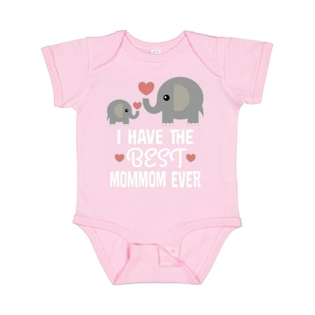 

Inktastic Best Mommom Ever Grandchild Gift Baby Boy or Baby Girl Bodysuit