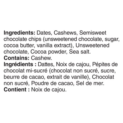 Larabar Praliné Chocolat Intense, Barres Énergétiques aux Fruits et Noix Sans Gluten, 16 Barres 720 g