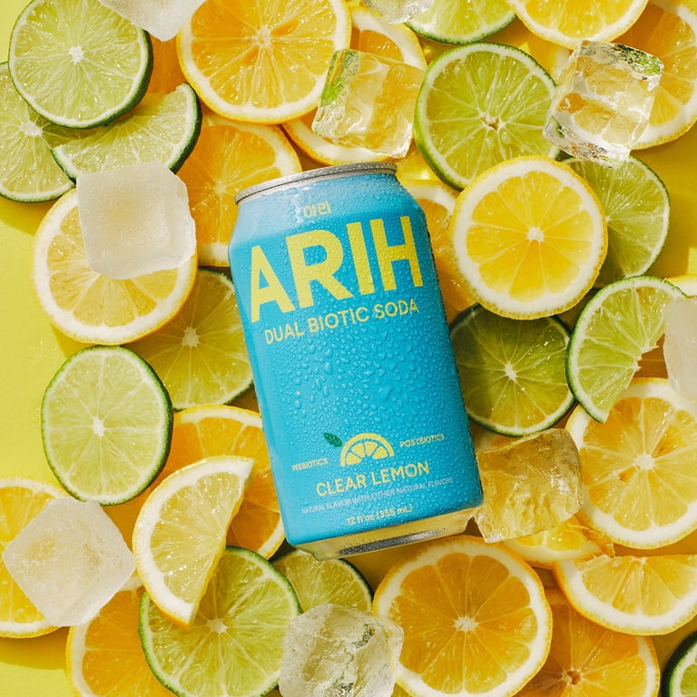 ARIH Dual Biotic Soda, Functional Prebiotic and Postbiotic Soda