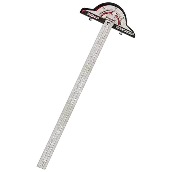 Xingzhi Stainless Steel Protractor Angle Finder Rule Measure Tool Machinist Designer 15inch
