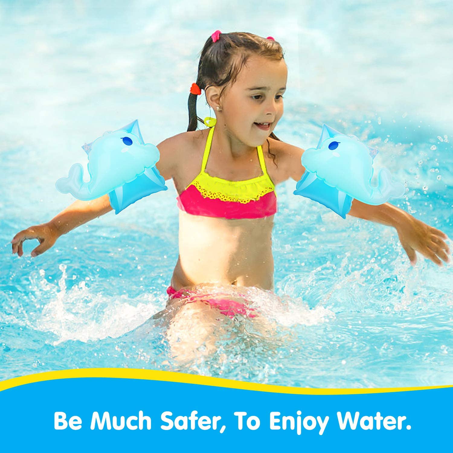 Details about   3 Pair Of H2O GO Swim/Pool Armbands Ages 3-6 