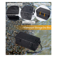 thumbnail image 2 of Outdoors Waterproof Storage Box Dive Dry Box Water Tight Storage Containers Waterproof Boxes with Mesh Pocket, 2 of 5